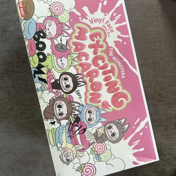 Exciting Macaron The Monsters Vinyl Face Doll - Blue - Picture 2 of 3